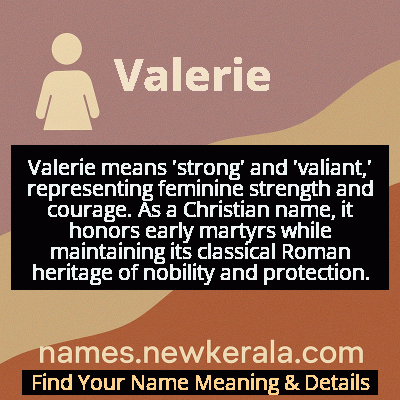 Valerie Name Meaning and Origin