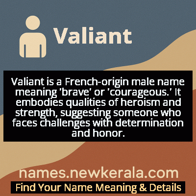 Valiant Name Meaning and Origin