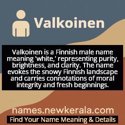 Valkoinen Name Meaning and Origin