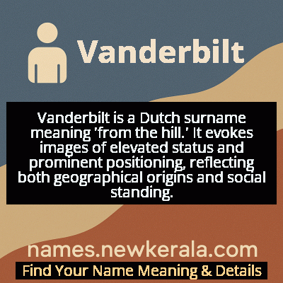Vanderbilt Name Meaning and Origin