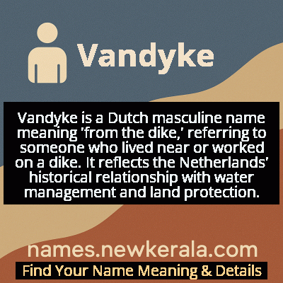 Vandyke Name Meaning and Origin