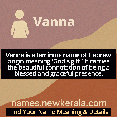 Vanna Name Meaning and Origin