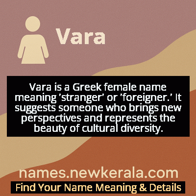 Vara Name Meaning and Origin