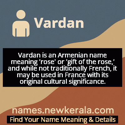 Vardan Name Meaning and Origin