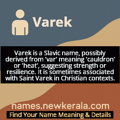 Varek Name Meaning and Origin