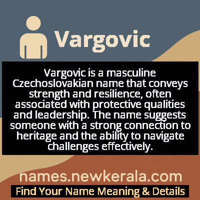 Vargovic Name Meaning and Origin