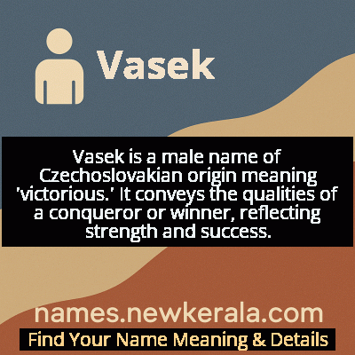 Vasek Name Meaning and Origin