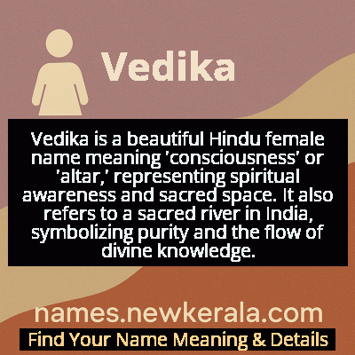 Vedika Name Meaning and Origin