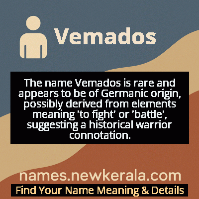 Vemados Name Meaning and Origin