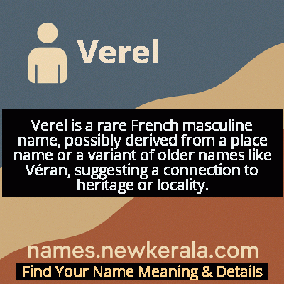 Verel Name Meaning and Origin
