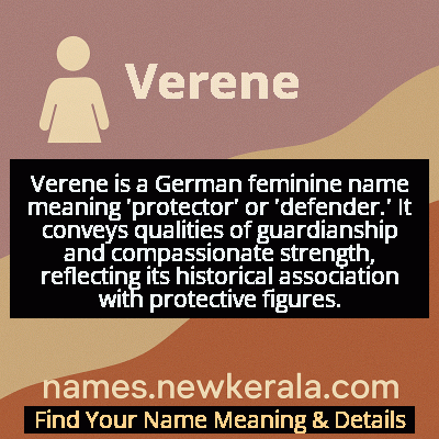 Verene Name Meaning and Origin