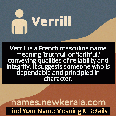 Verrill Name Meaning and Origin