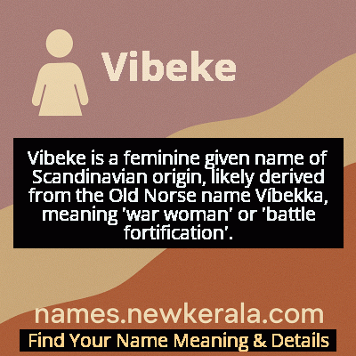 Vibeke Name Meaning and Origin