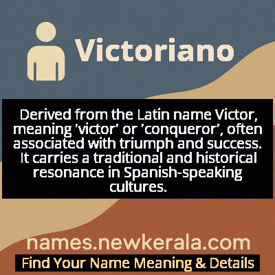 Victoriano Name Meaning and Origin