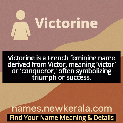 Victorine Name Meaning and Origin