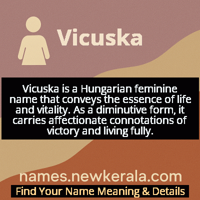 Vicuska Name Meaning and Origin