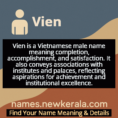 Vien Name Meaning and Origin