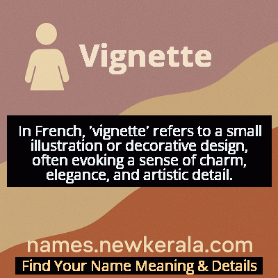 Vignette Name Meaning and Origin