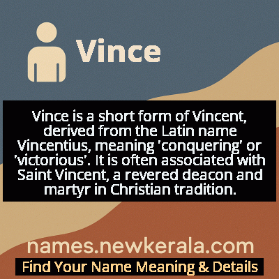 Vince Name Meaning and Origin