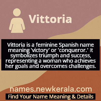Vittoria Name Meaning and Origin