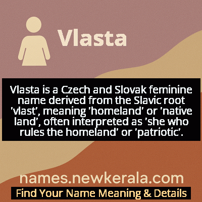 Vlasta Name Meaning and Origin