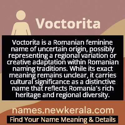 Voctorita Name Meaning and Origin