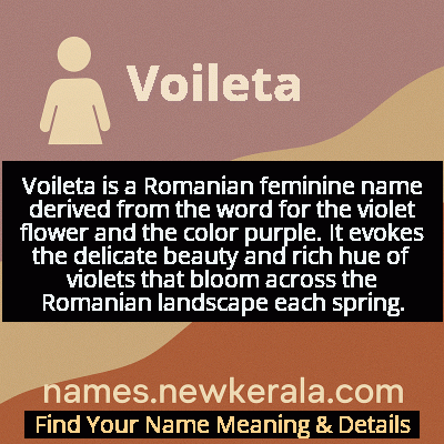 Voileta Name Meaning and Origin