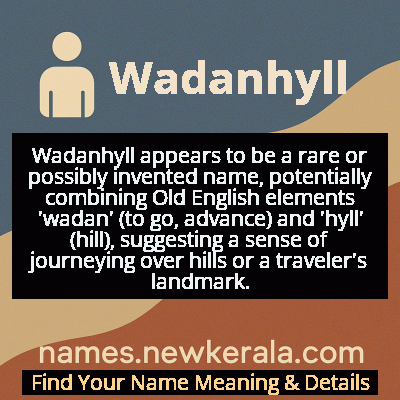 Wadanhyll Name Meaning and Origin