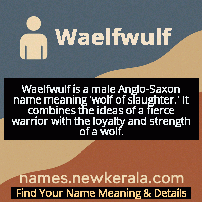 Waelfwulf Name Meaning and Origin