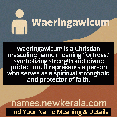 Waeringawicum Name Meaning and Origin