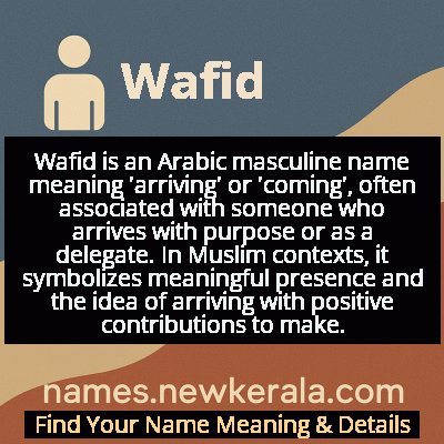 Wafid Name Meaning and Origin