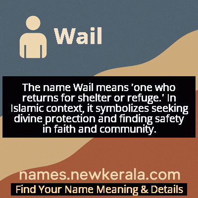 Wail Name Meaning and Origin