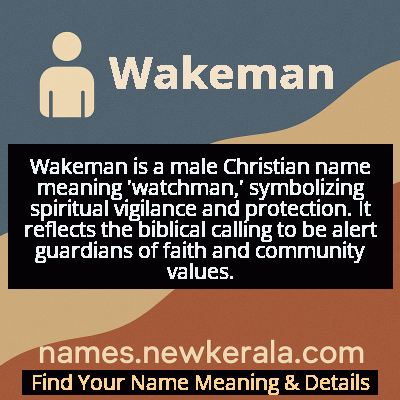 Wakeman Name Meaning and Origin