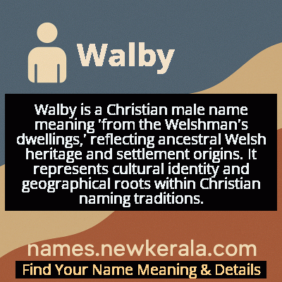 Walby Name Meaning and Origin