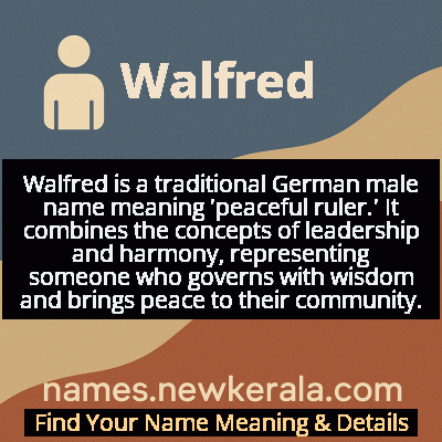 Walfred Name Meaning and Origin
