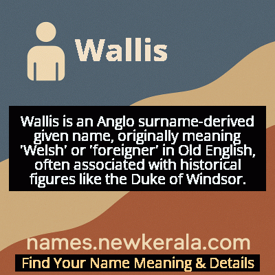 Wallis Name Meaning and Origin