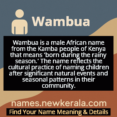 Wambua Name Meaning and Origin