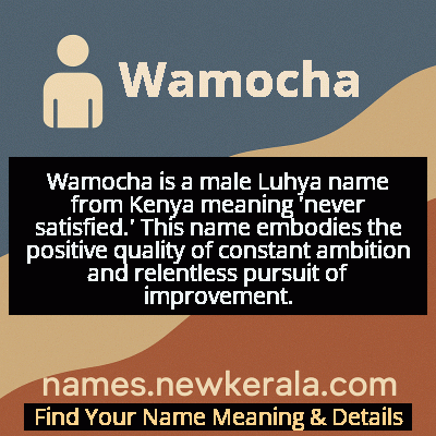 Wamocha Name Meaning and Origin