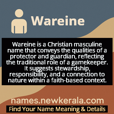Wareine Name Meaning and Origin