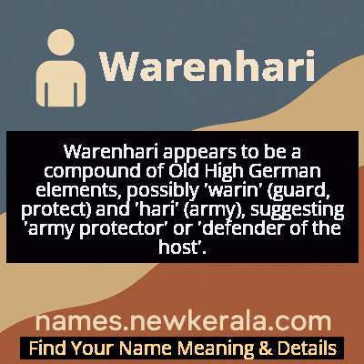 Warenhari Name Meaning and Origin