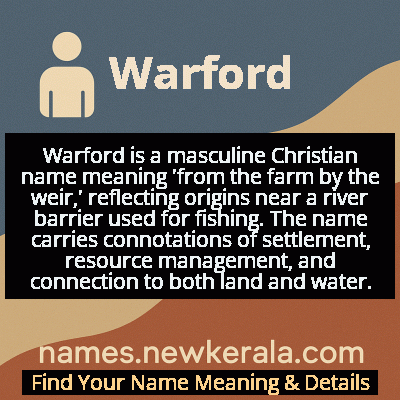 Warford Name Meaning and Origin