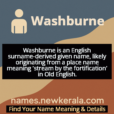Washburne Name Meaning and Origin