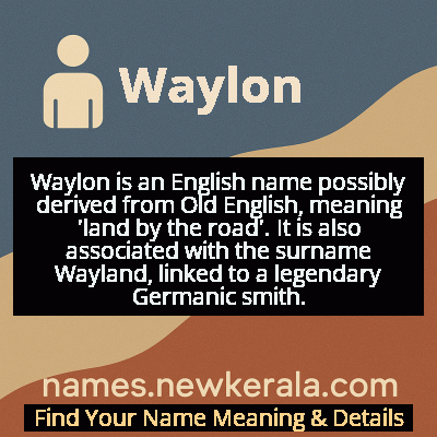 Waylon Name Meaning and Origin