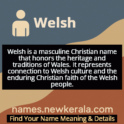 Welsh Name Meaning and Origin