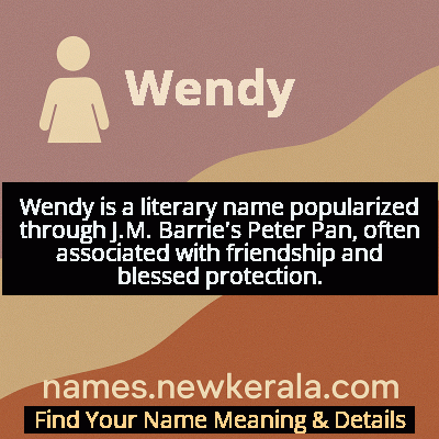 Wendy Name Meaning and Origin