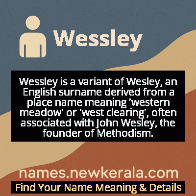 Wessley Name Meaning and Origin
