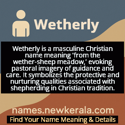 Wetherly Name Meaning and Origin