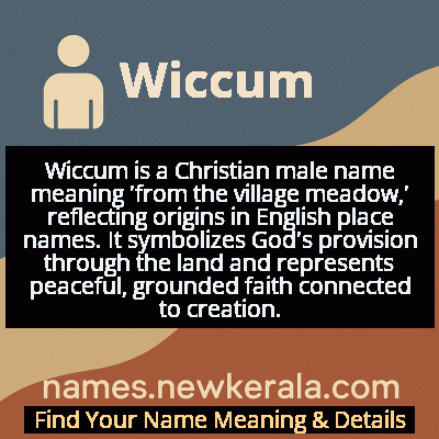 Wiccum Name Meaning and Origin