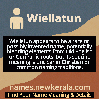 Wiellatun Name Meaning and Origin
