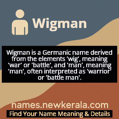 Wigman Name Meaning and Origin